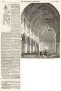 Church Prints: Interior of New Church