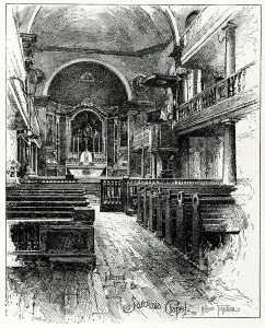 Lincolns Prints: Interior of the Sardinian Chapel 1897