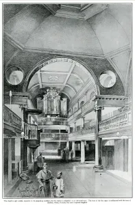 Lincolns Prints: Interior of the Sardinian Chapel, 1906