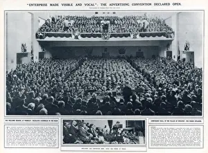 Twenties Prints: The International Advertising Convention, declaring the convention open H. R. H