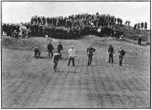Course Prints: International Foursome played at Deal - England vs. Scotland