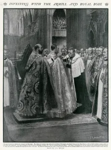 Ceremonial Prints: Investing with the Armill and Royal robe