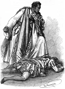 Images Dated 22nd December 2010: Ira Aldridge as Zanga, in The Revenge