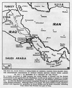 Kuwait Prints: Iraq-Kuwait tensions 1961