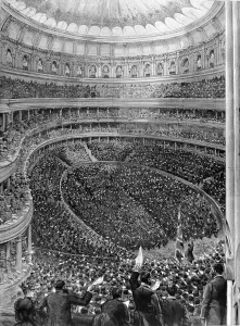 V Iew Prints: The Irish Loyalist Demonstration at the Royal Albert Hall, 1