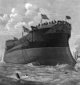 April Prints: The ironclad ship HMS Alexandra