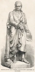 Memorials Prints: Isaac Newton Statue