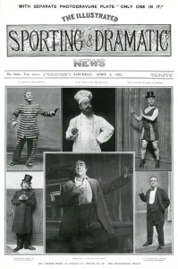 1922 Prints: ISDN cover - George Robey in Round in 50