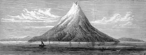 Straits Prints: Island of Krakatoa