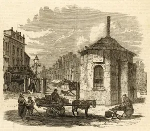 Gates Prints: Islington Toll Gate, London, c. 1864