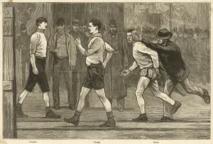 Islington Prints: Islington Walk Race 1878