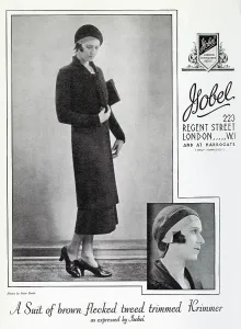 Style Prints: Isobel - tweed suit advertisement
