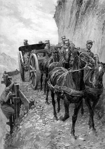 Climbing Prints: Italian artillery in the Alps, WW1