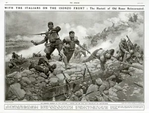 Pieces Prints: Italian soldiers on the Isonzo Front