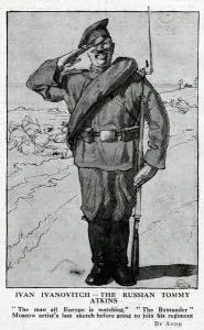 Smiling Prints: Ivan Ivanovitch, the Russian Tommy Atkins, WW1