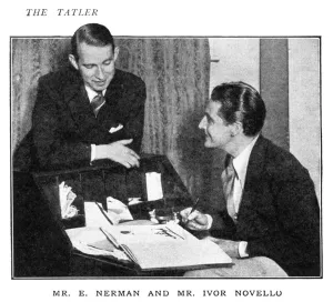 Books Prints: Ivor Novello (right)