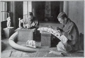 Ivory Prints: Ivory Cavers Workshop 1908