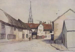 Percy Prints: Ivychurch, Romney by Percy Home