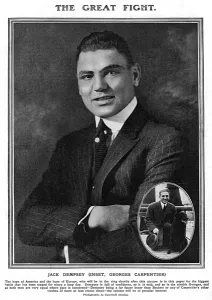 Sportsman Prints: Jack Dempsey versus Georges Carpentier