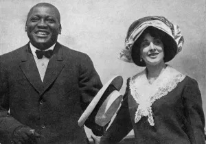 Johnson Prints: Jack Johnson and his first wife