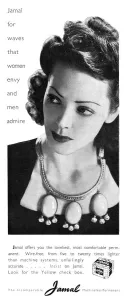 Jewels Prints: Jamal machineless permanent advertisement, 1941