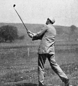 Golf Prints: James Braid in Action