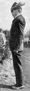 Links Prints: James Braid at the Brighton and Hove Golf Links