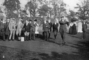 Driving Prints: James Braid Driving from the Sixth Tee