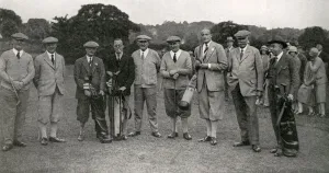 Golf Prints: James Braid at Rowland Joness benefit match