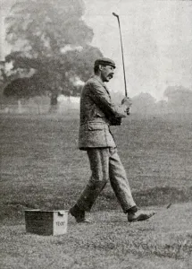 Golf Prints: James Braid at the Tooting Tournament