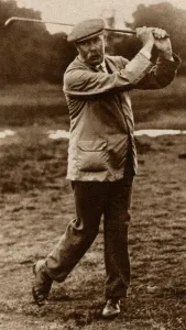 Golf Prints: James Braid - a most typical picture