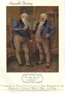 Characters Prints: James Buchanan whisky advertisement - Cheeryable Brothers Ch