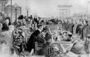 Trial Prints: The Jameson Raid: A Courtroom scene