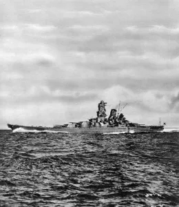 Warships Prints: Japanese battleship Yamato