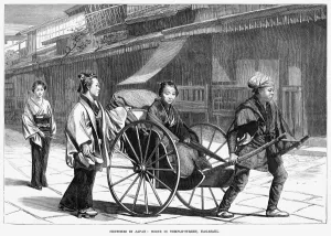 Servant Prints: Japanese Rickshaw