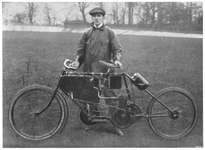 29th Prints: Jarrott: motor cycle race winner