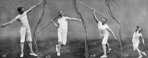 Games Prints: Javelin - Olympic Games, London 1908