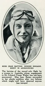 Aviator Prints: Jean Batten in 1934