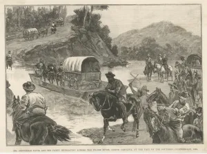 Carolina Prints: Jefferson Davis Inflight