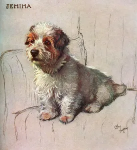 Cecil Aldin Prints: Jemima! Drawn by Cecil Aldin
