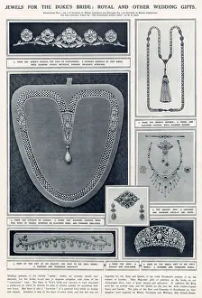 1923 Prints: Jewels for the Duke's bride: royal and other wedding gifts given to the Duke and Duchess of York in 1923