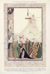 1922 Prints: Joan of Arc - How Joan the Maid, clad in Pages Dress, had audience of the Dauphin