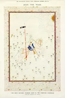 Style Prints: Joan the Maid - Kay Nielsen. The Most Noble Warrior Saint in the Christian Calendar