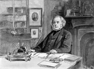 1885 Prints: John Bright MP, (1811-1889)