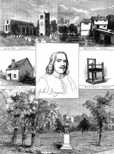 Chair Prints: John Bunyans Bedford, 1874