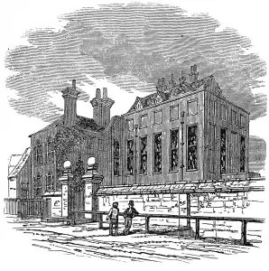 Born Prints: John Tradescants House, South Lambeth, 1846