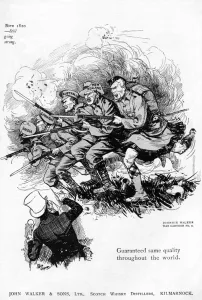 Alcohol Prints: Johnnie Walker advertisement, WW1