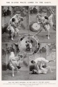 2020 Prints: The Ju Jitsu Waltz comes to the Gaiety. Date: 1907