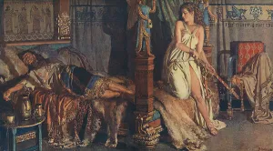 Matania Prints: Judith, Slayer of Holofernes by Matania