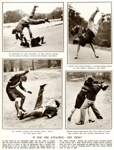 Defence Prints: Judo as self-defence as demonstrated by Phyllis Boutell